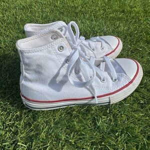 Converse Chuck Taylor All Star High-Top sneakers in optical white canvas